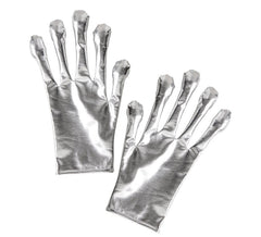 Space Alien Metallic Gloves
