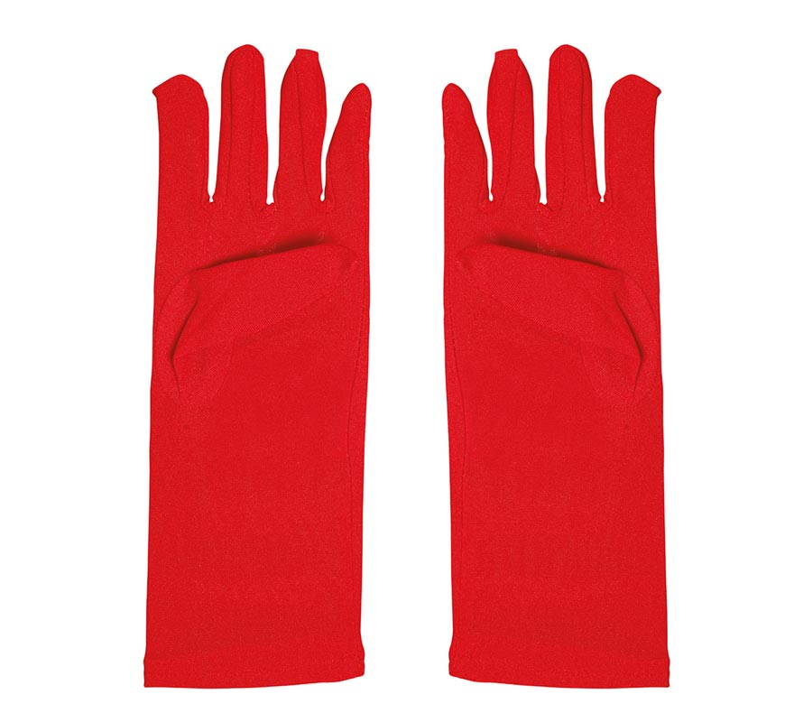 Guantes rojos de 25 cm