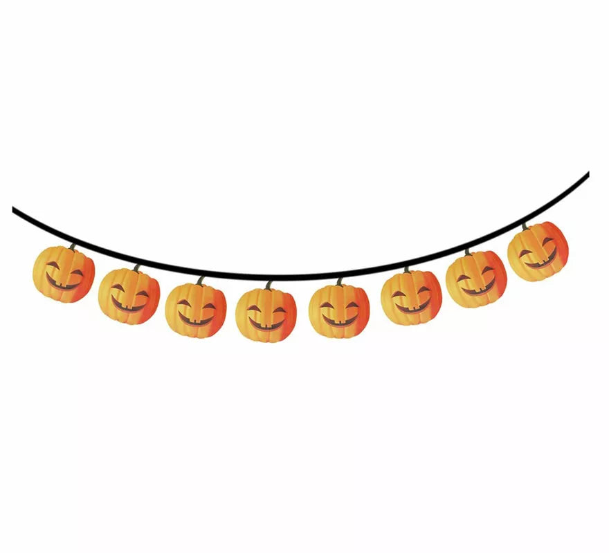 Translation missing: en.Guirnalda Calabazas de 300 cm 16X16 cm (Alta calidad)