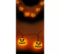 Guirnalda de 10 Calabazas iluminación LED de 150 cm