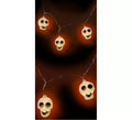 Guirnalda de 10 Calaveras iluminación LED de 150 cm