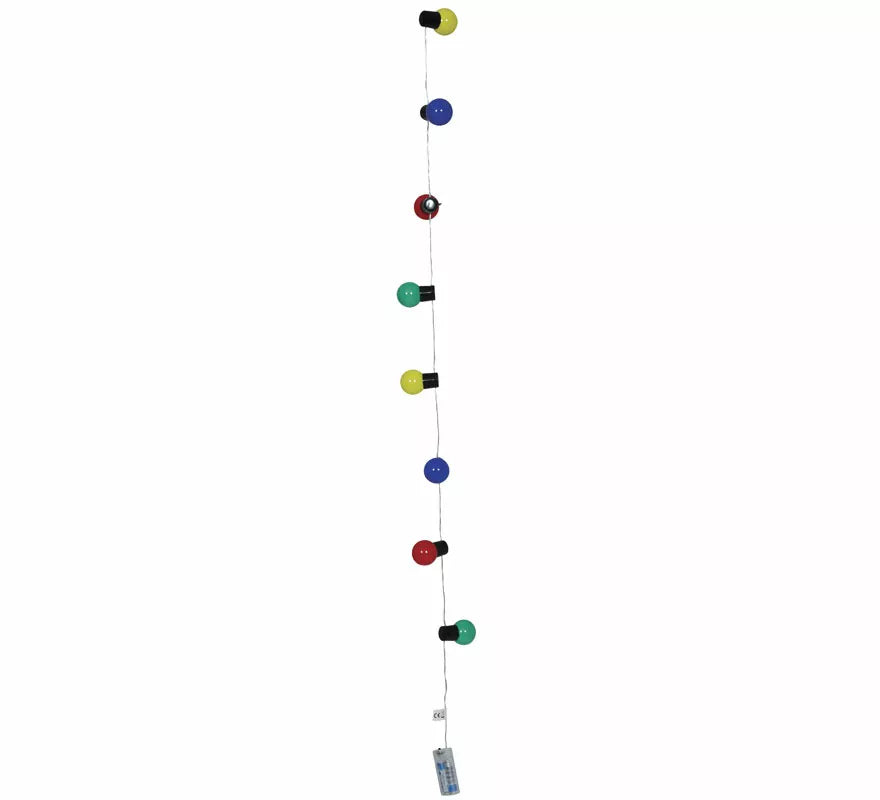 Translation missing: en.Guirnalda de 10 Leds multicolor a pilas de 150 cm