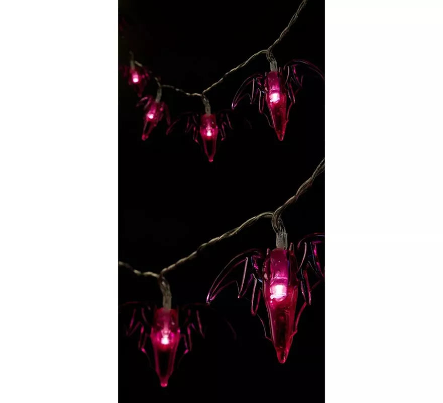 Translation missing: en.Guirnalda de 10 Murciélagos iluminación LED de 150 cm