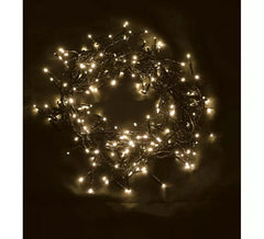 Garland of 100 Multifunction Warm White LEDs for Outdoors