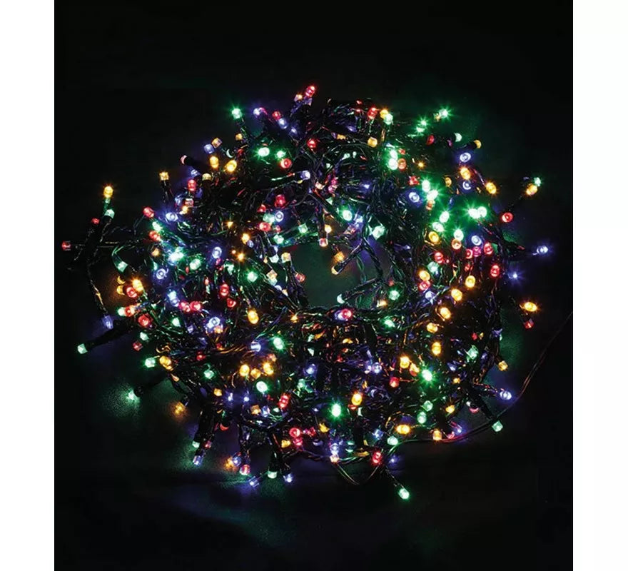 Translation missing: en.Guirnalda de 100 Led Multicolor Multifunción para Exterior