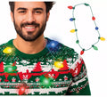 Guirnalda de 13 Leds multicolor a pilas circular