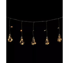 3 meter garland with 20 bulbs with 4 warm LEDs