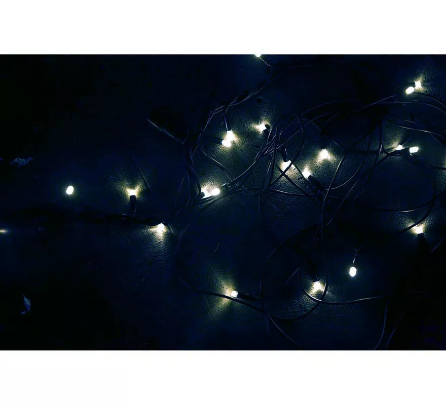 Guirnalda de 50 Led IP44 blanco resistente al agua