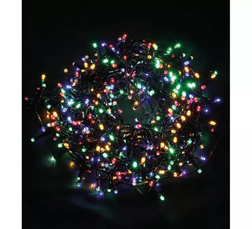 Translation missing: en.Guirnalda de 50 Led Multicolor Multifunción para Exterior