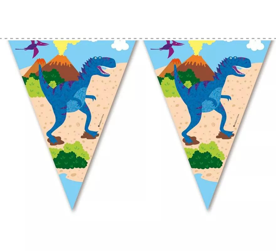 Translation missing: en.Guirnalda de Banderines de Dinosaurios de 3,6 mts