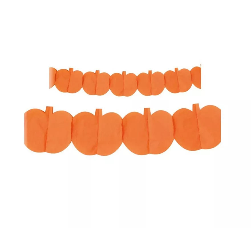 Translation missing: en.Guirnalda de Calabaza naranja Halloween de 3 m