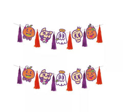 2m Anime Pumpkin and Ghost Garland