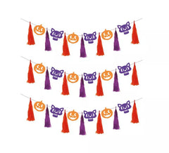 2m Pumpkin and Cat Garland
