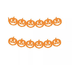 3m Smiling Pumpkin Garland