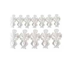 3 m white skeleton garland