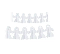 3 m Halloween white ghost garland