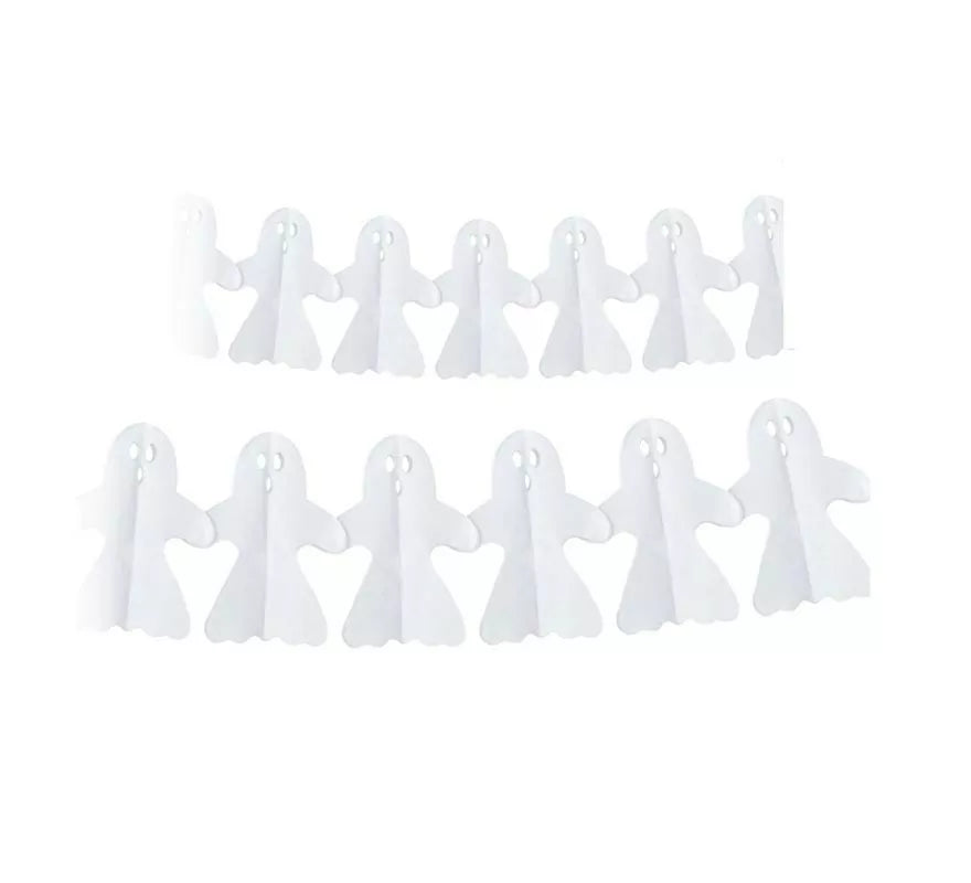 Translation missing: en.Guirnalda de Fantasma blanco Halloween de 3 m