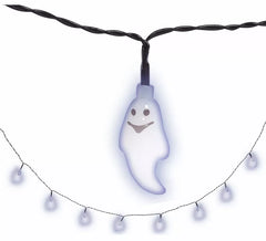 LED Battery Operated Ghost Garland 10