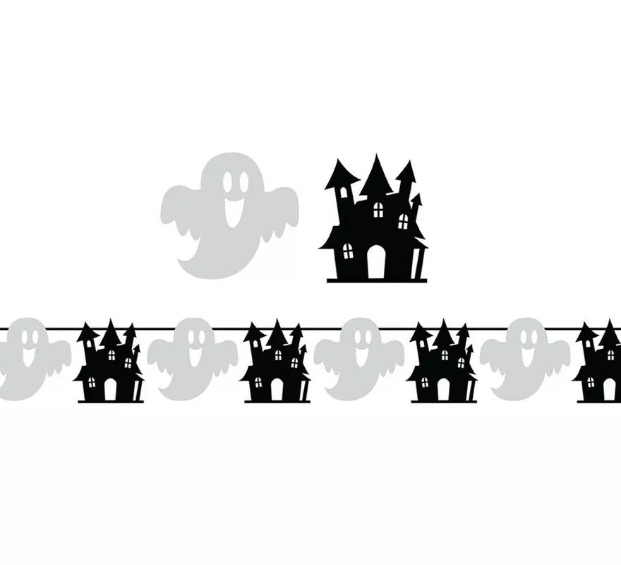 Guirnalda de Fantasmas y Castillos