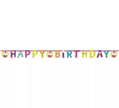 Cupcake Happy Birthday Garland