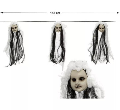 Guirnalda de Muñecas Poseídas de 153 cm