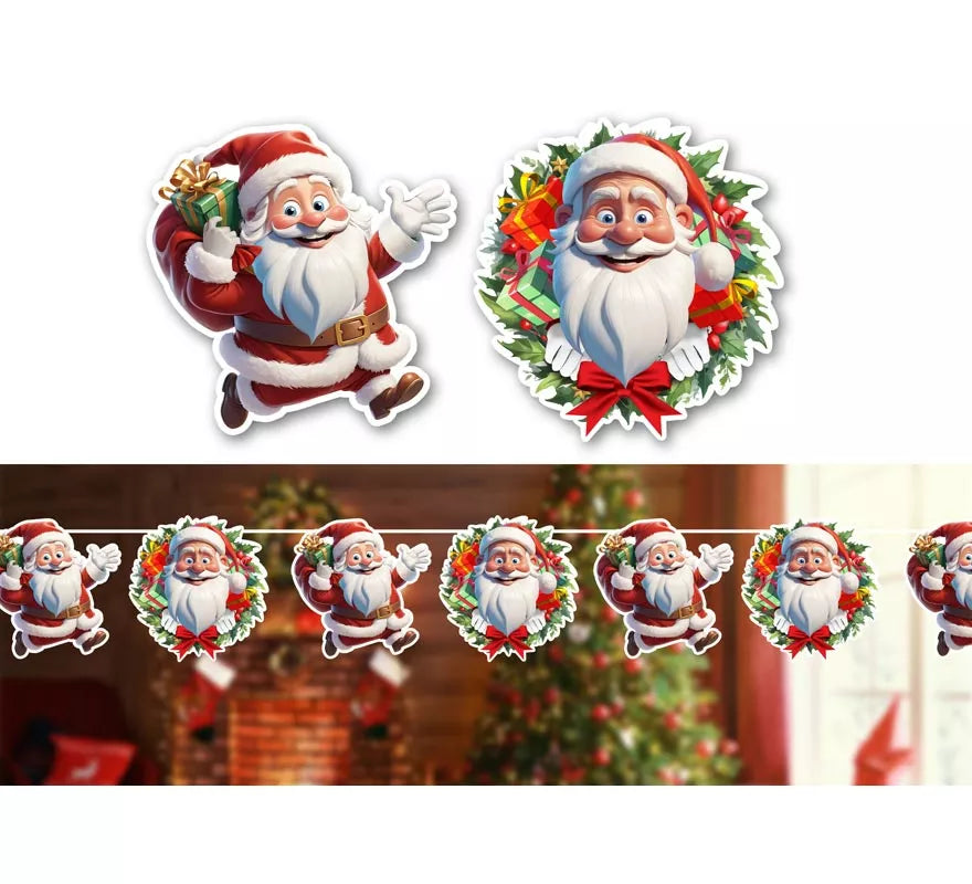 Translation missing: en.Guirnalda de Papá Noel de 300x16 cm