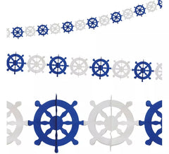 3 m Blue Rudder Garland