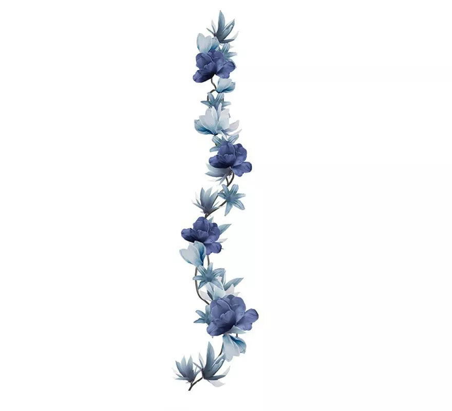 Translation missing: en.Guirnalda Flores Grises de 220 cm