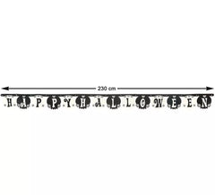 Happy Halloween garland 230 cm
