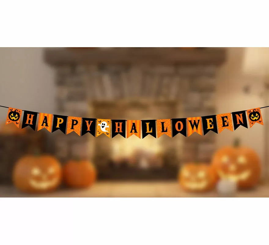 Translation missing: en.Guirnalda 'Happy Halloween' de 300 cm 20x15 cm