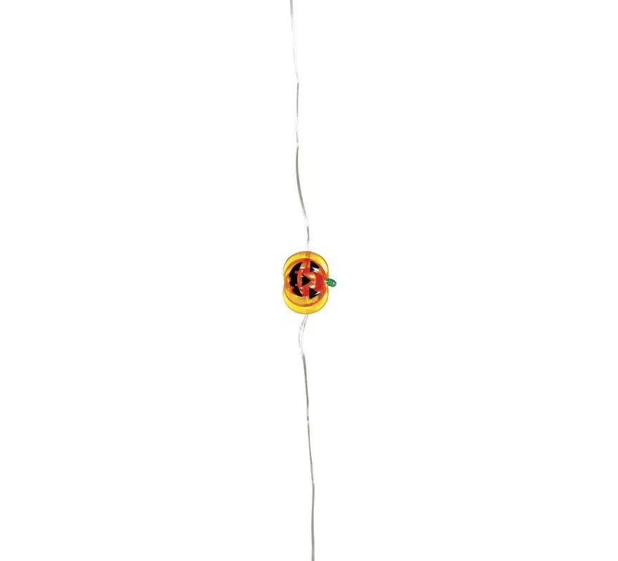 Guirnalda Hilo de Calabazas a Pilas 10 Leds