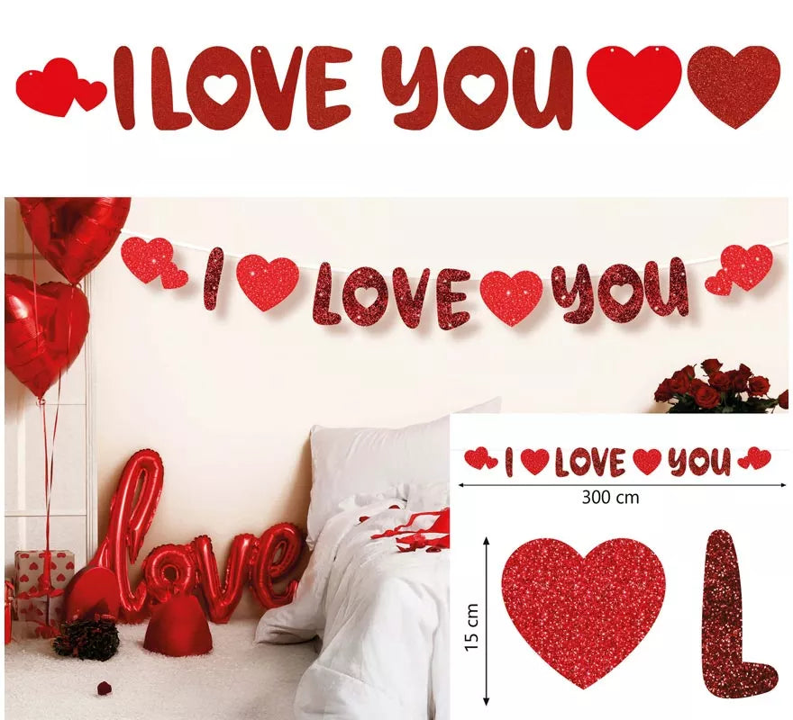 Translation missing: en.Guirnalda 'I Love You' de 300 cm