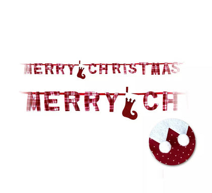 Guirnalda Merry Christmas de 1.8 m