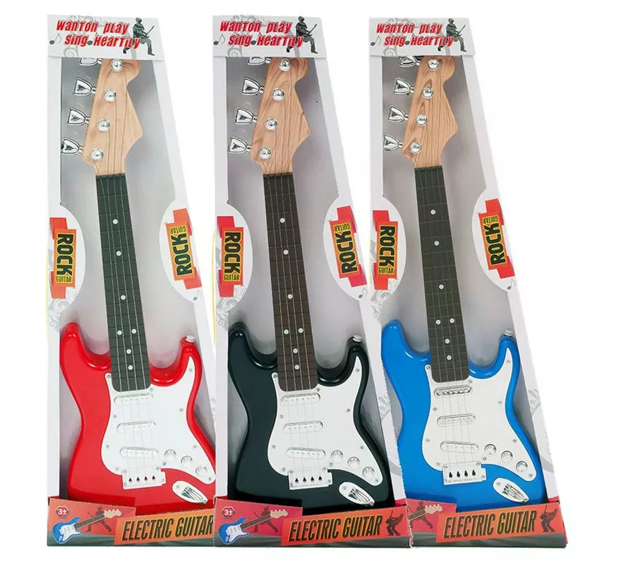 Translation missing: en.Guitarra Eléctrica de Juguete de 46X17X4 cm en colores surtidos