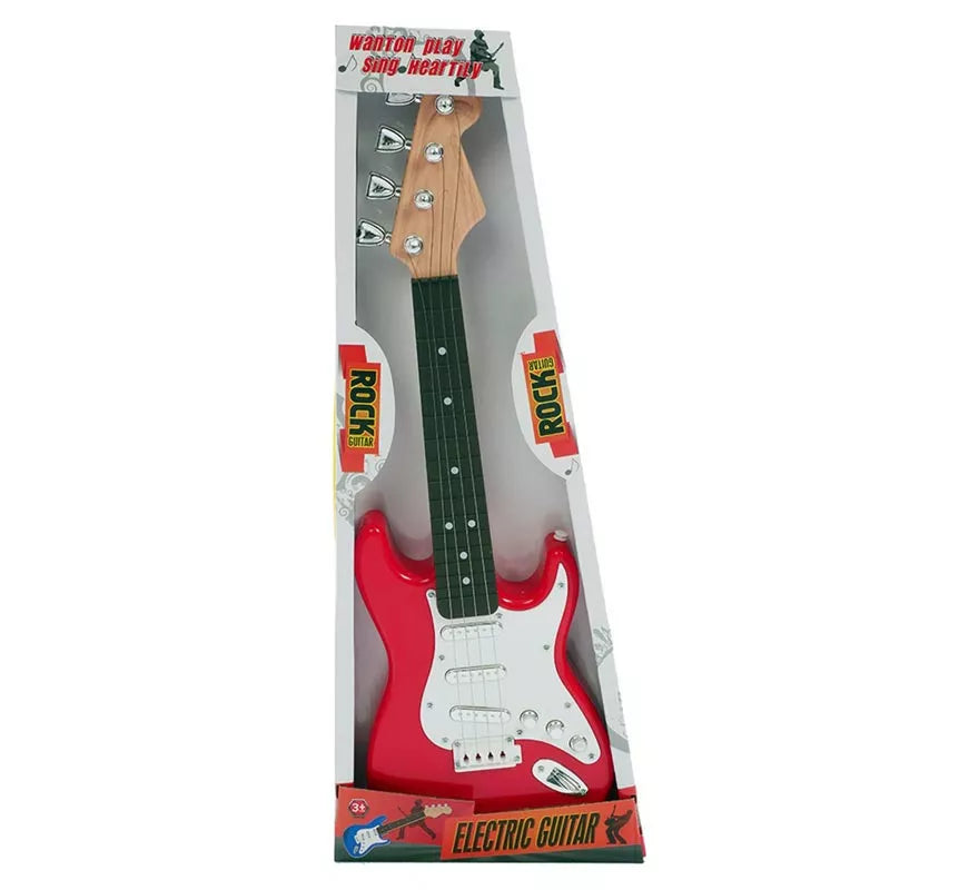 Guitarra Eléctrica de Juguete de 46X17X4 cm en colores surtidos