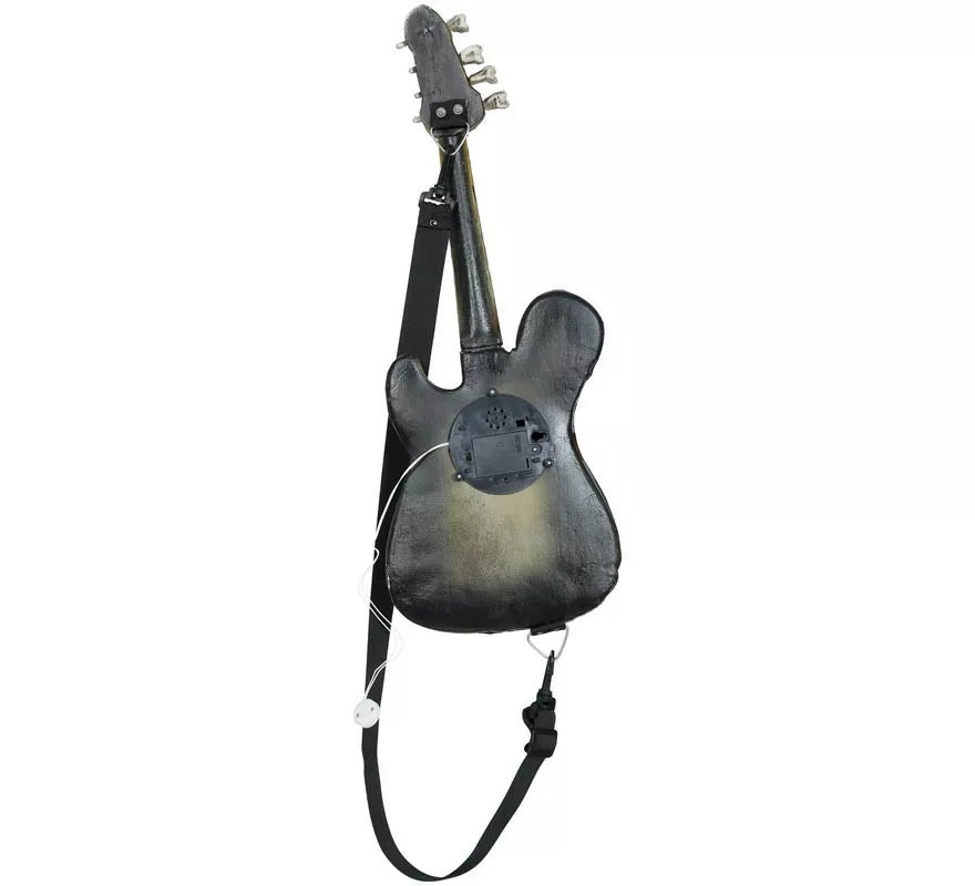Guitarra Esqueleto con Luz y Sonido 58 cm