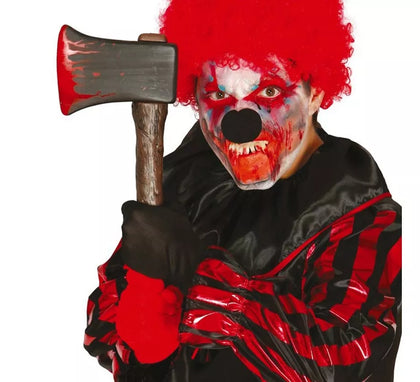 Hacha de Charcutero Loco de 40 cm para Halloween