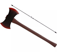Double-edged ax 76x27 cm