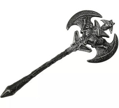 Double ax with skeletons 50 cm