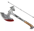 Hacha Medieval con Sangre de 53 cm