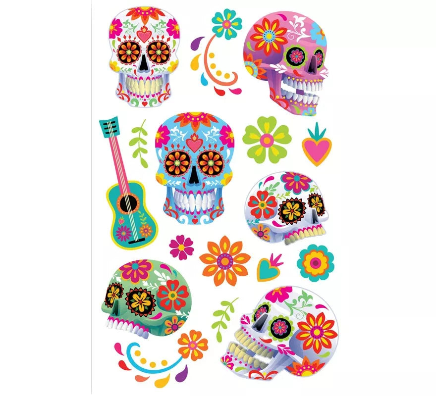 Hoja Tatuajes Catrinas