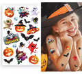 Hoja Tatuajes Halloween coloridos