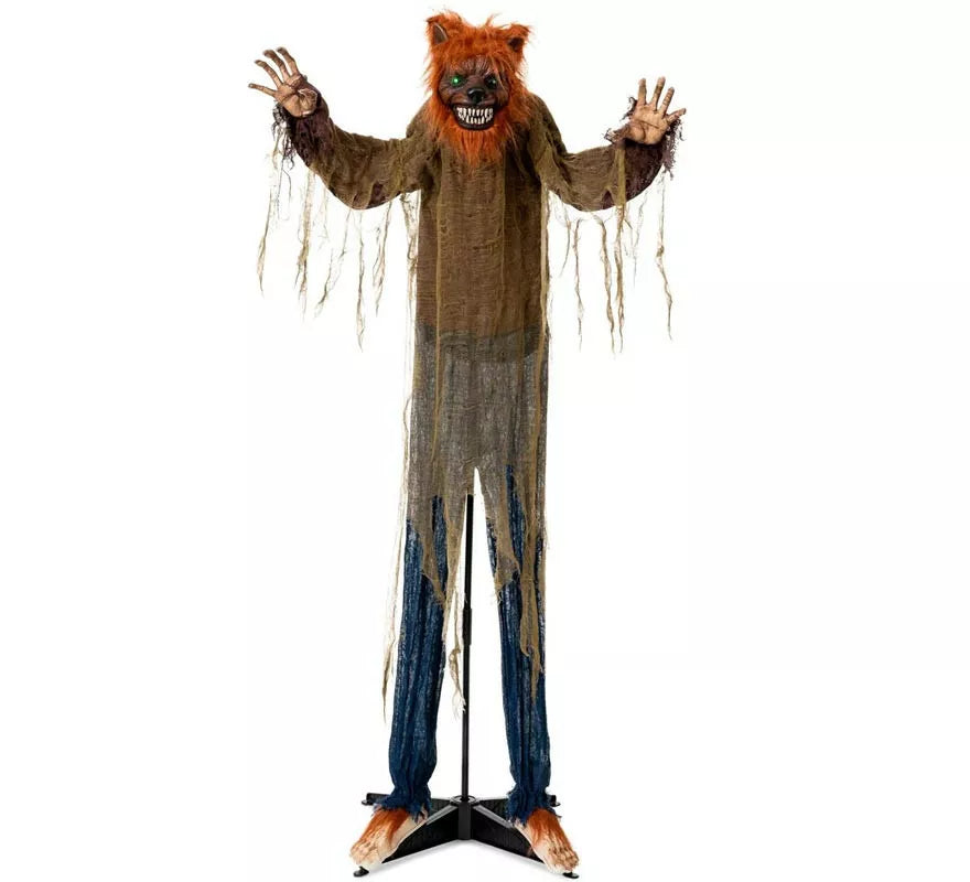 Translation missing: en.Hombre Lobo Animado con base de 100x20x160 cm