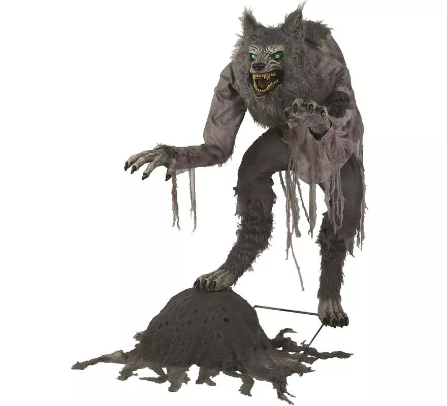 Translation missing: en.Hombre Lobo gris con luz y movimiento de 1,5 m