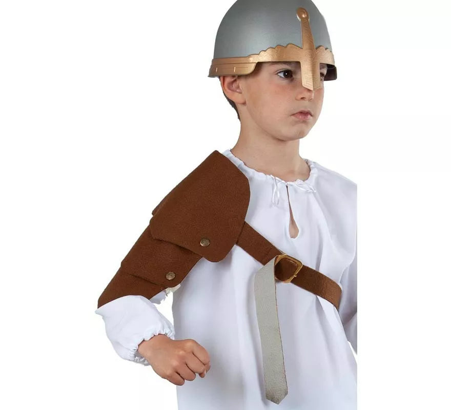 Translation missing: en.Hombrera Medieval marrón infantil