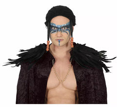 Adult Shoulder Pads with Feathers
