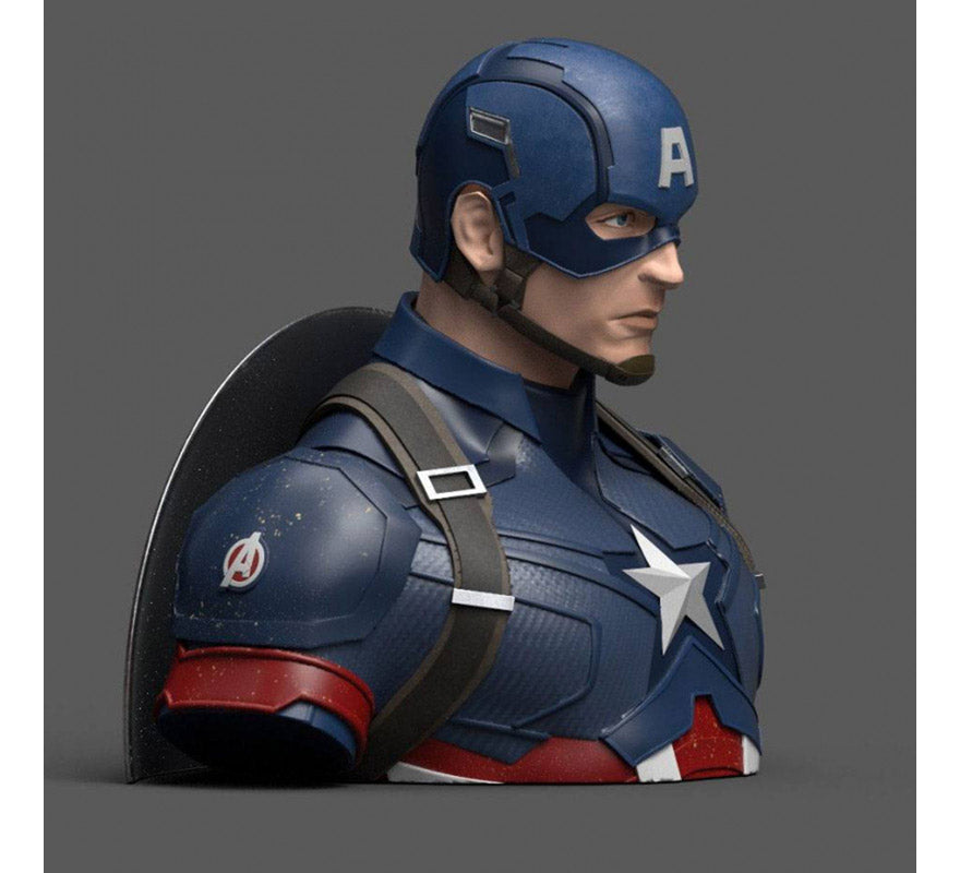 Hucha Capitán América Marvel de 20 cm