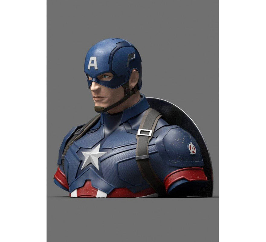 Hucha Capitán América Marvel de 20 cm