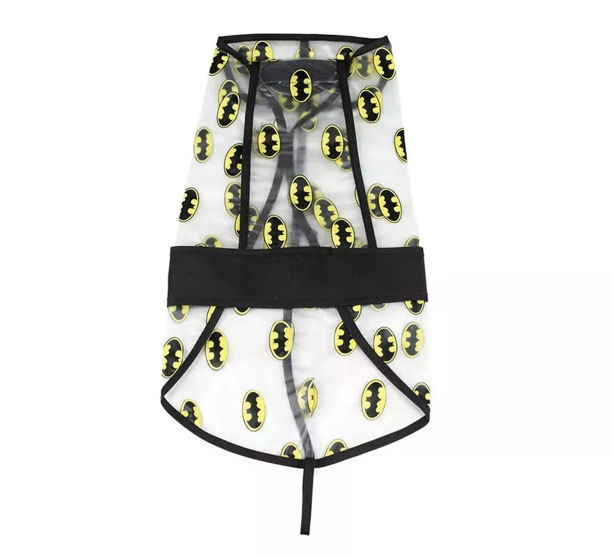 Impermeable Ajustable para Perro de Batman