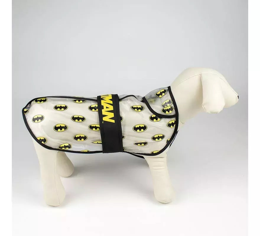 Impermeable Ajustable para Perro de Batman